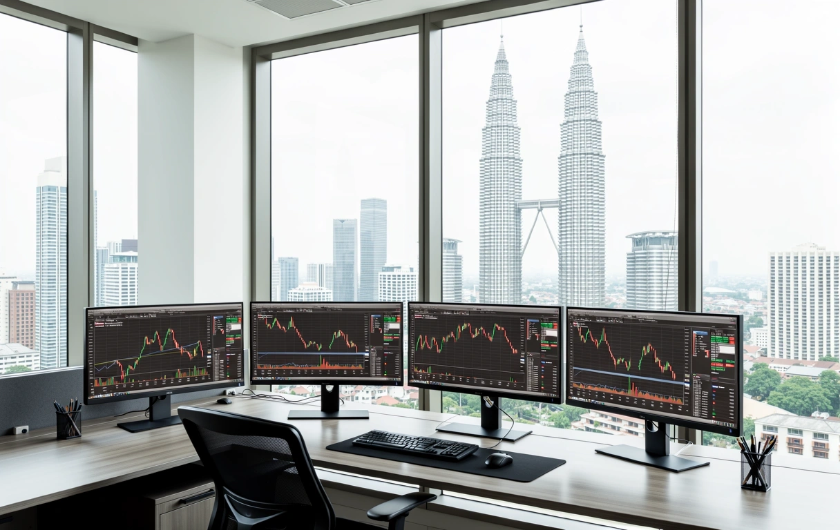 Modern Financial Workspace